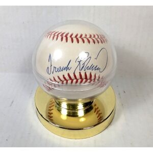 Vintage Frank Robinson Signed Baseball NO COA Baltimore Orioles Reds MLB Auto